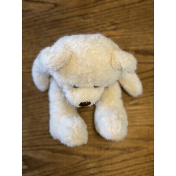 Russ Berrie Caswell Teddy Bear Plush 13" Cream Color Stuffed Animal - Picture 6 of 12